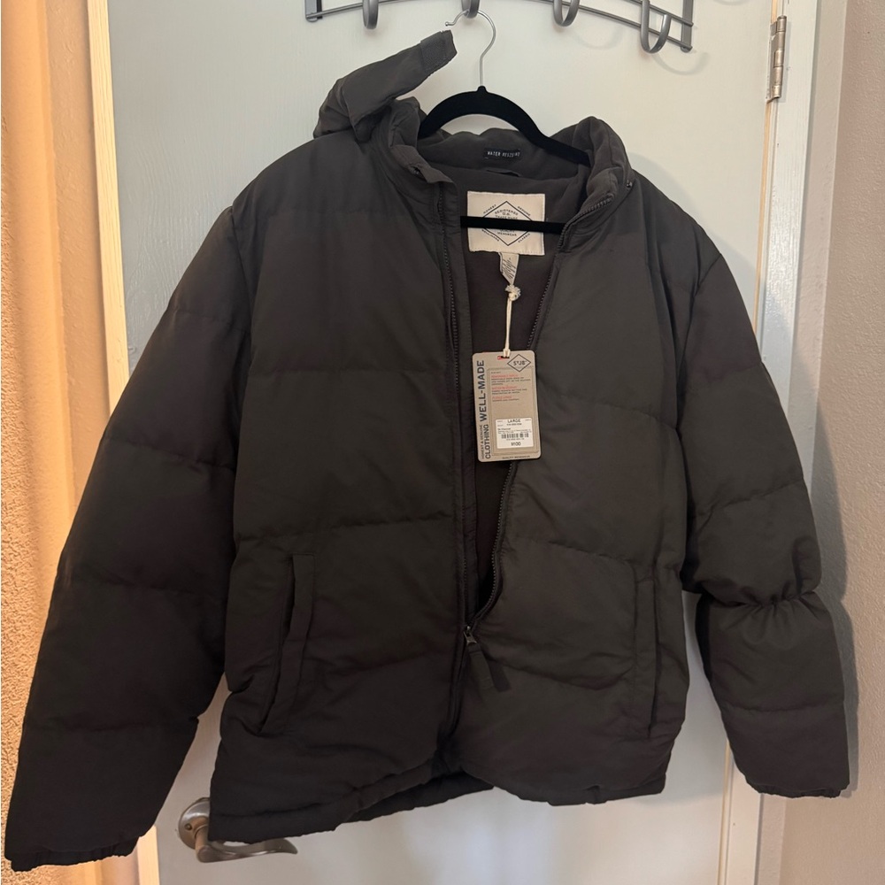 St. John’s Bay Dark Puffer Jacket